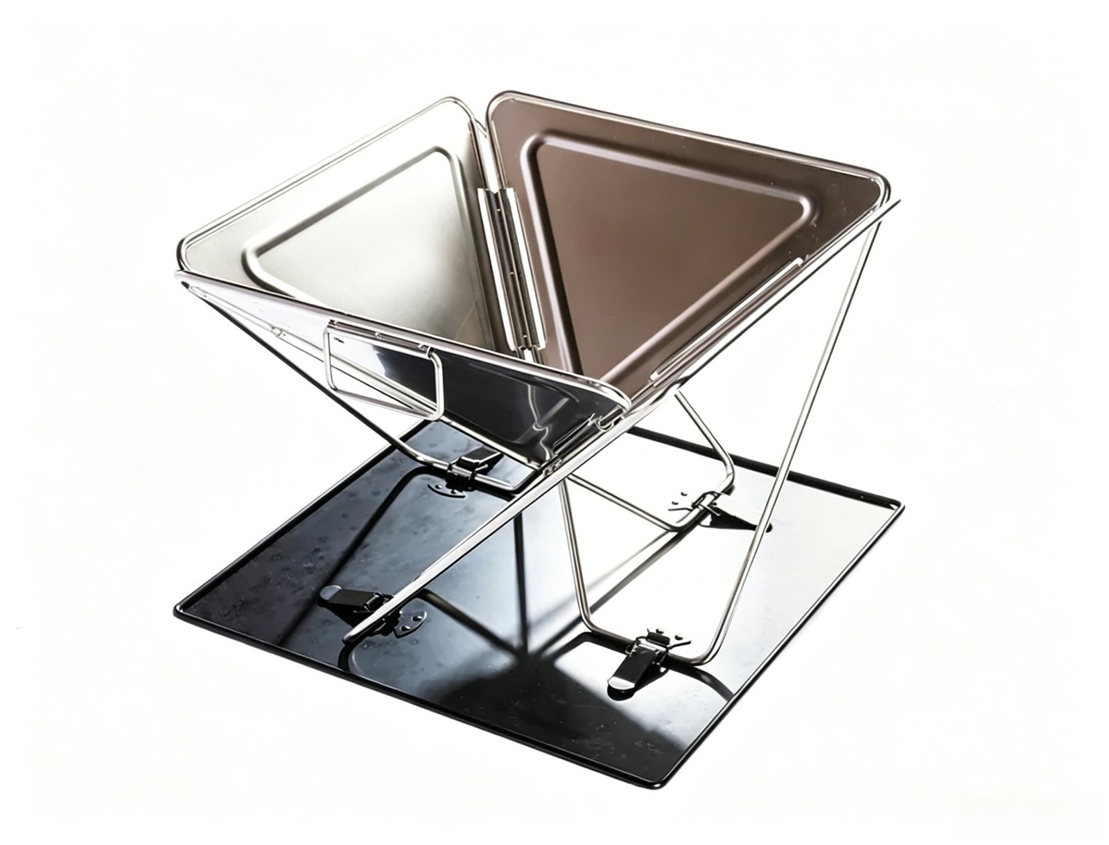 Stainless Steel Folding Firepit - 图片 2