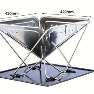 Stainless Steel Folding Firepit